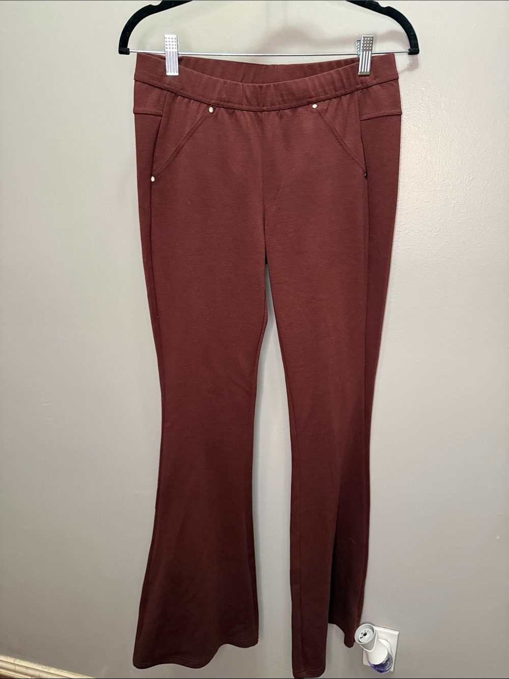 Free People pull-on knit flare pants Size Medium